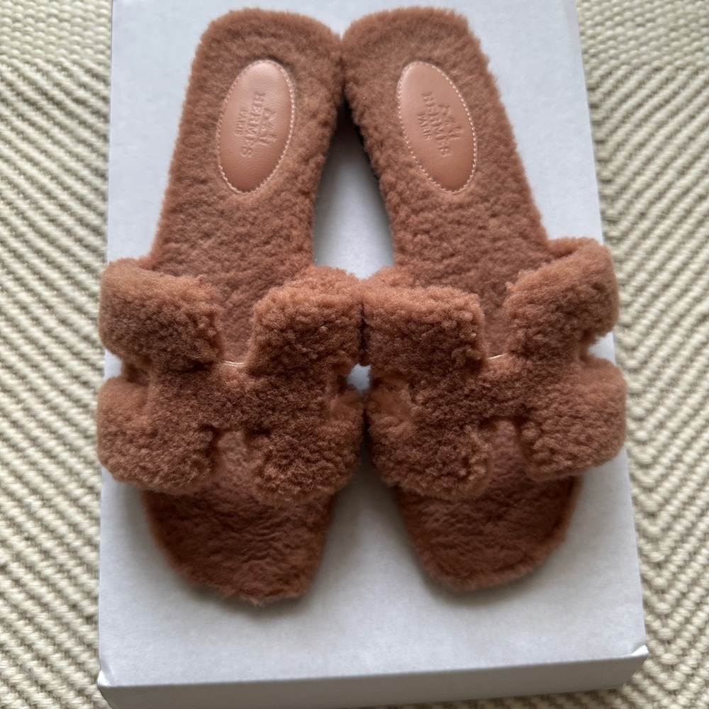Hermes Shearling Orans